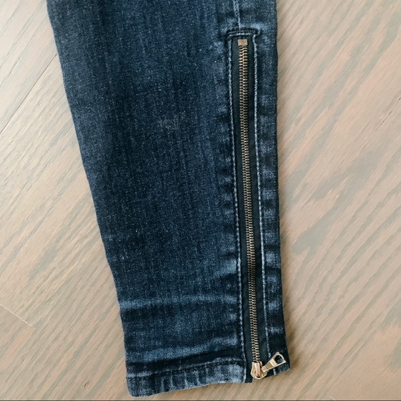 7 for all mankind zipped ankle skinny Jean - Picture 4 of 8